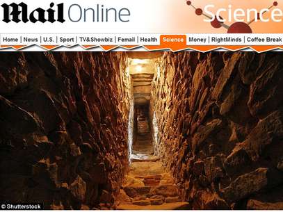 Câmara de torturas foi descoberta no noroeste da Turquia Foto: Daily Mail / Reprodução