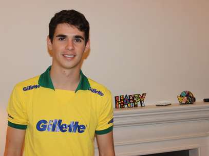 Oscar vai virar pai pouco antes da realização da Copa do Mundo Foto: Allan Brito / Terra