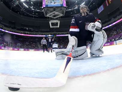 Vexame americano em Sochi foi completo com derrota para Finlândia Foto: Getty Images