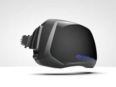 O Oculus Rift, equipamento de realidade virtual da Oculus VR Foto: Kickstarter