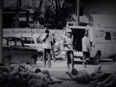 Entre 10 e 25 mil pessoas morreram no massacre de 1982, a maioria civis Foto: Youtube