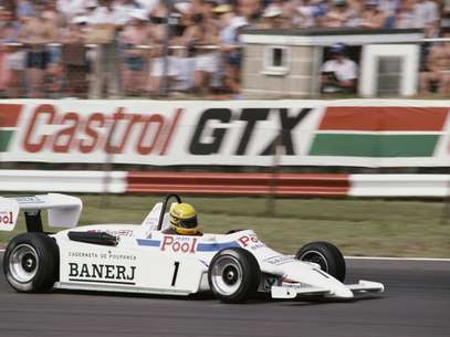 Sem Derek Warwick (que foi para a Renault) e Bruno Giacomelli, Toleman mudou sua dupla de titulares após 1983; equipe apostou em Ayrton Senna, campeão da Fórmula 3 britânica (foto) naquele ano Foto: Getty Images