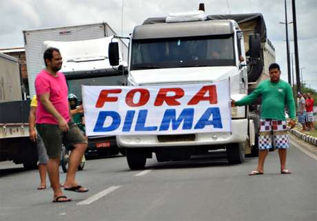 Faixa foi exibida durante paralisação na Bahia nesta semana Foto: Ed Santos / Acorda Cidade