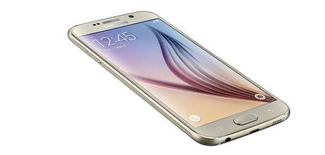 Galaxy S6 na cor pérola Foto: Samsung / Divulgação