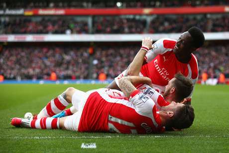Arsenal conseguiu vitória por 3 a 0 sobre West Ham Foto: Ian Walton / Getty Images