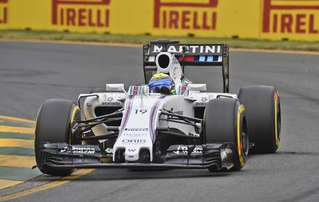 Felipe Massa vai largar em terceiro em Melbourne Foto: Andy Brownbill / AP