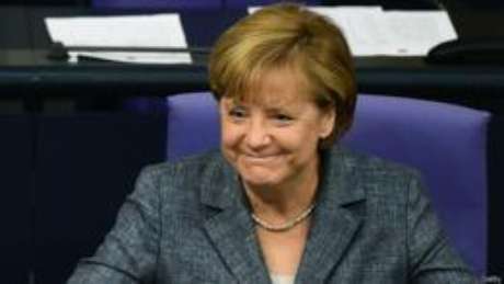 Divulgação/BBC Brasil "A Alemanha fará o que for necessário moral e legalmente, nem mais nem menos", disse Merkel