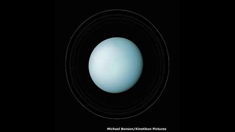 BBCBrasil.com O terceiro maior planeta do Sistema Solar, Urano, foi descoberto em 1781 pelo astrônomo William Herschel, mas seus anéis esmaecidos só foram vistos em 1977.