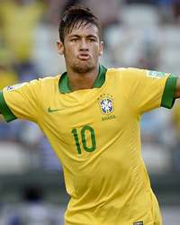 Neymar celebra su gol ante México. Foto: Getty Images