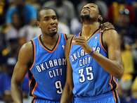 Ibaka y Durant Foto: Getty Images