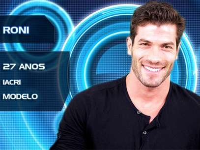 Roni disputou Paredão desta terça com Diego Foto: TV Globo / Divulgação