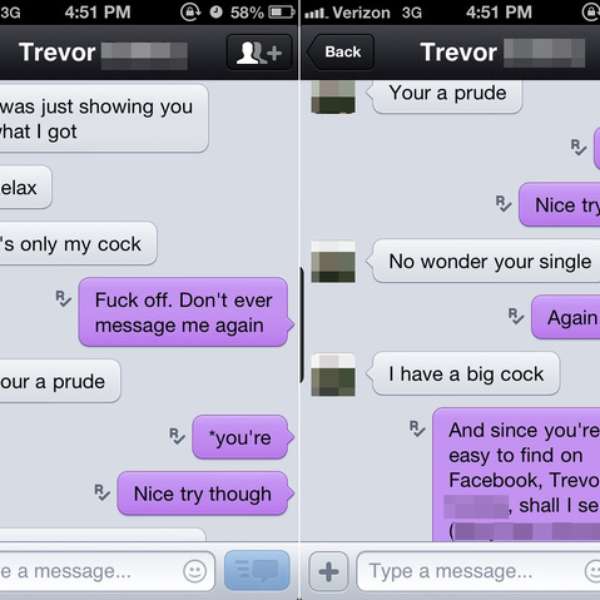 Jovem envia foto do pênis para mulher e ela manda para a mãe dele