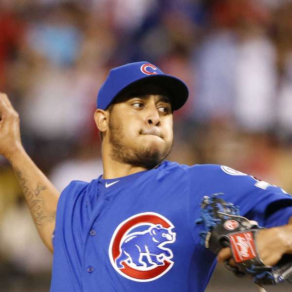 Cerrador de los Cubs se queda encerrado en baño