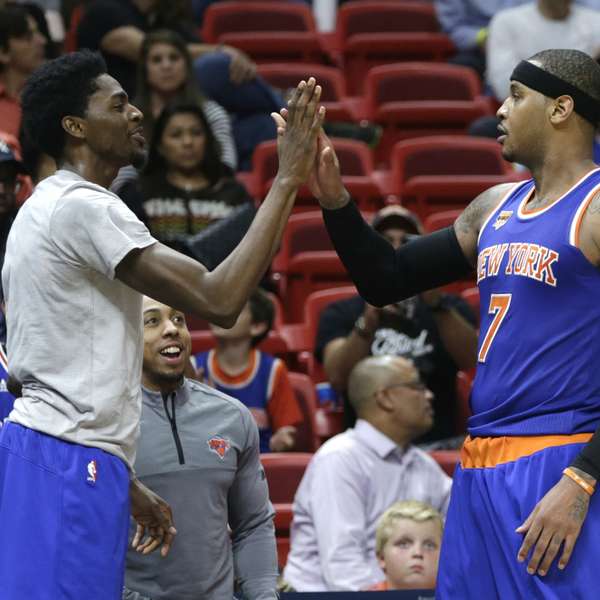 Carmelo Anthony empata su mejor marca en triunfo de Knicks