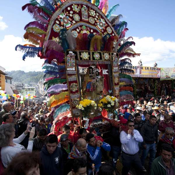 FOTOGALERIA: Colorido festejo a Santo Tomás en Guatemala - Terra Perú
