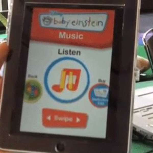 Interact with your child with Baby Einstein for iPad