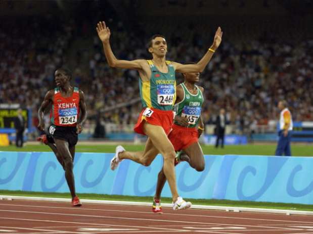 Hicham El Guerrouj vivió su momento de gloria en la cuna del olimpismo. Foto: Getty Images