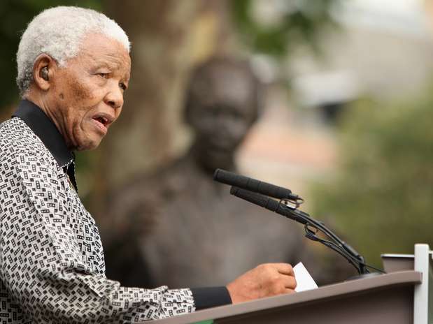 Nelson Mandela: unanimidade em sua luta contra a opressão e a desigualdade Foto: Getty Images