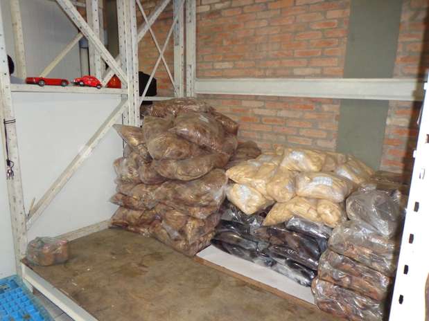 Mais de 6 toneladas de alimentos irregulares foram apreendidos durante a operação Foto: Polícia Civil de São Paulo / Divulgação