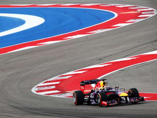 Alemão conquistou a oitava pole position do ano; Red Bull garante dobradinha nos EUA Foto: Getty Images