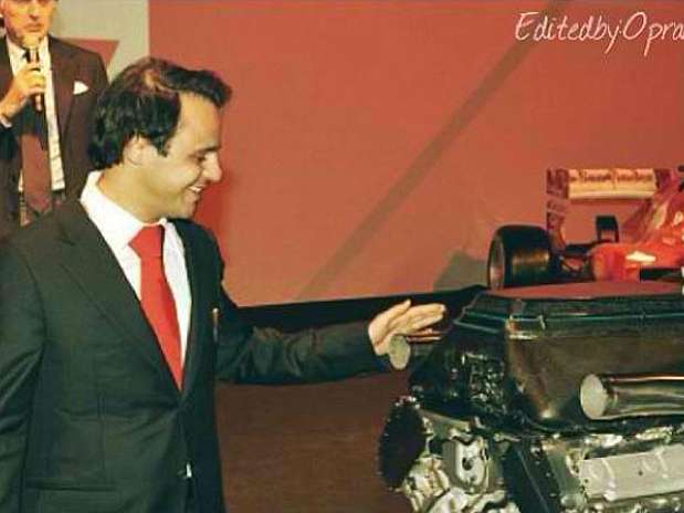 Brasileiro ganhou motor do F2008, carro que lhe deu o vice-campeonato em 2008 Foto: Reprodução