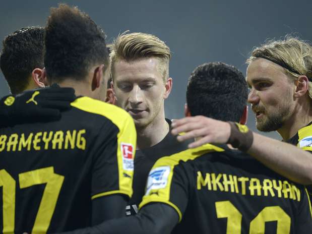 Borussia Dortmund comemora vitória e recuperação Foto: Reuters
