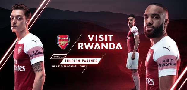 Ruanda defende acordo de patrocínio fechado com o Arsenal