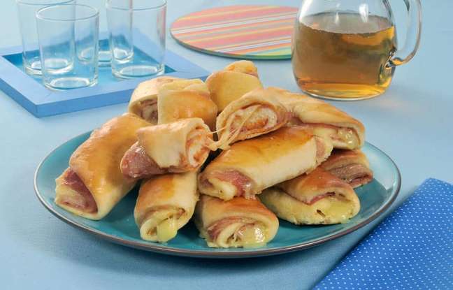 Enroladinho de queijo e presunto na AirFryer | Foto: Guia da Cozinha Enroladinho de queijo e presunto na AirFryer | Foto: Guia da Cozinha
