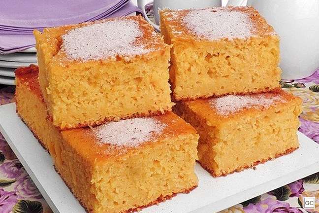 Bolo de milho de espiga – Foto: Guia da Cozinha Bolo de milho de espiga – Foto: Guia da Cozinha