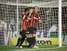 Gol do Atlético-PR aconteceu minutos após confusão no gramado contra o Grêmio. Foto: Giuliano Gomes / Gazeta Press