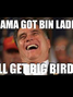 Big Bird "vuelve a reír" tras triunfo de Obama. Foto: Getty Images