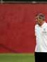 Uruguay se entrena bajo fuertes medidas de seguridad en Vitoria. Foto: Bruno Santos/Terra