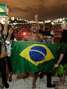 Miles de brasileños protestan en grandes ciudades de Brasil.