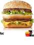 ¿Cuántas calorías tiene una hamburguesa de McDonald's?. Foto: McDonald's