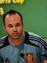 Iniesta despista sobre posible goleada ante Tahití y pide respeto. Foto: Daniel Ramalho / Terra