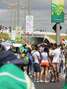 Ciudadanos de Fortaleza protestan en el estadio Castelao. Foto: Terra