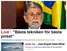 O site da rede de TV sueca SVT destacou trechos do discurso do ministro Celso Amorim ao anunciar a