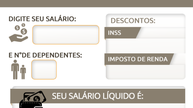 Calcule O Seu Salário Entenda Os Descontos De Inss E Ir 4106