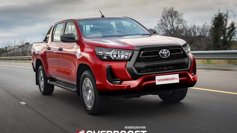 Veja Como Ficou A Nova Picape Toyota Hilux Sem Disfarces