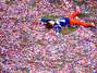 Conoce a los Súper Fanáticos del Super Bowl XLVI. Foto: Getty Images