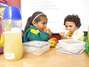 Optar por una buena alimentación en sus niños  evitará severas consecuencias.Foto: Difusión