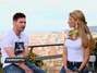 Inés Sainz con Messi Foto: Terra