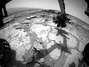 El robot de la NASA utilizó su cámara izquierda para tomar la foto. Foto: NASA/JPL-Caltech / 