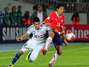 Chile con Paraguay saltan a la cancha a las 20:10 en el Estadio Defensores del Chaco de Asunción. Imparte justicia el brasileño Leandro Vuaden. Foto: AFP