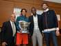 Así festejó su triunfo en Roland Garros, Rafael Nadal. Foto: Getty images