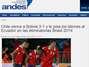 Así comentó la prensa el triunfo de La Roja sobre Bolivia. Foto: Reproducción