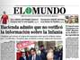 Portadas de la prensa nacional del martes 18 de junio . Foto: El Mundo