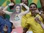 Bruna Marquezine presente en la Copa Confederaciones. Foto: Terra