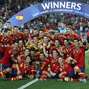Las mejores imágenes de la final España - Italia.