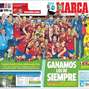 La victoria de la 'Rojita' y el futuro de Thiago, en las portadas. Foto: Terra